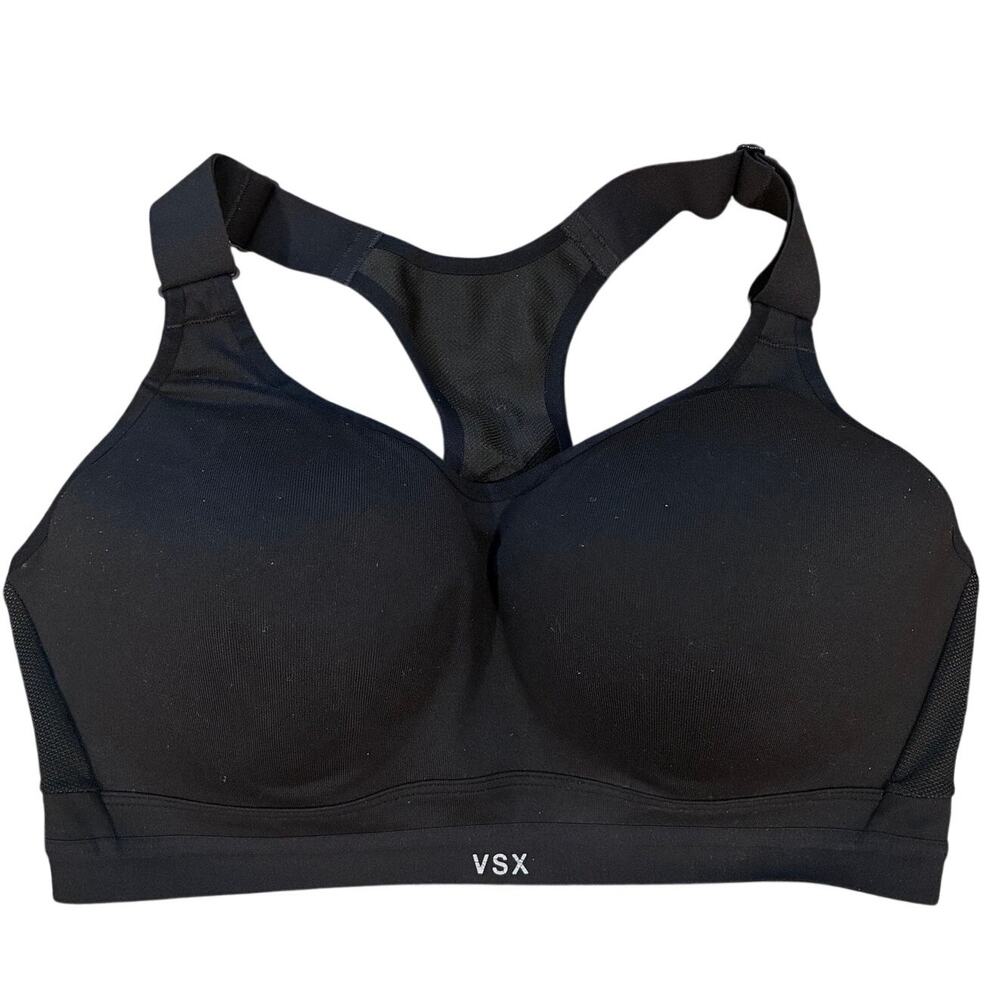 Victoria's Secret VSX Sport The Incredible Max Support Sports Bra 34DDD Black
